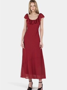 Hansen & Gretel HAZEL BIAS DRESS SAMBA POLKAS